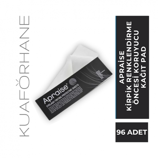 APRAİSE KİRPİK RENKLENDİRME ÖNCESİ KORUYUCU KAĞIT PAD 96 ADET