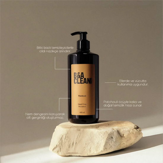 BA CLEAN PAÇULİ ÖZLÜ SIVI SABUN 400 ML