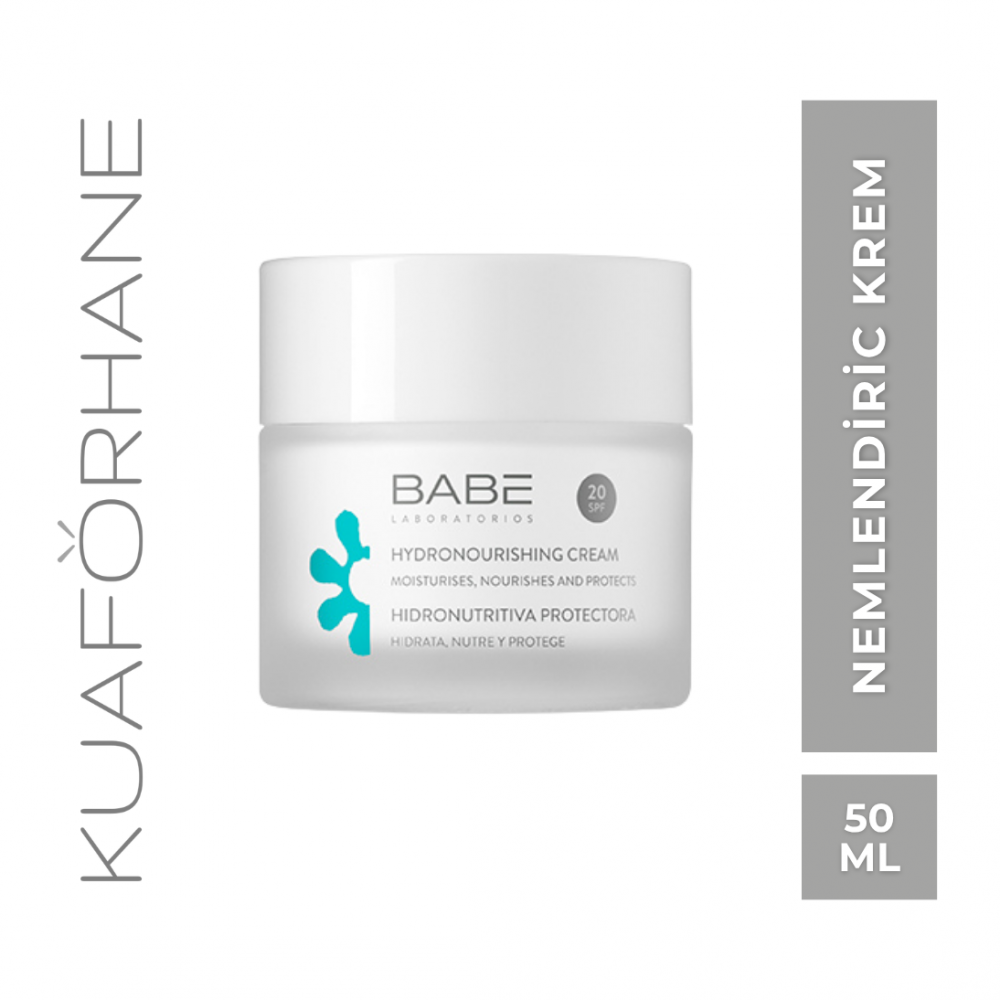 BABE HYDRONOURISHING SPF20 KURU CİLTLER İÇİN NEMLENDİRİCİ KREM 50 ML