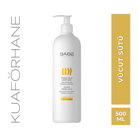 BABE HYDRA-CALM BODY MILK  NEMLENDİRİCİ VÜCUT SÜTÜ 500 ML