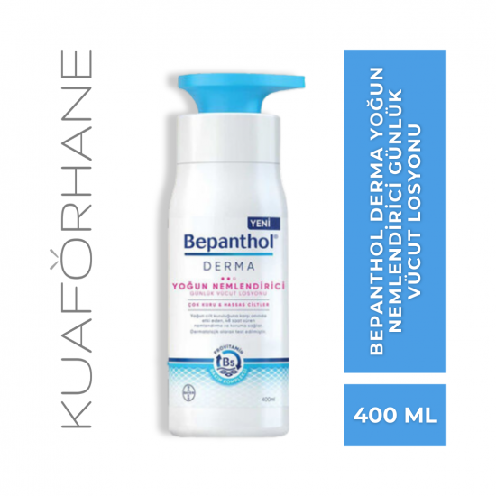 BEPANTHOL DERMA YOĞUN NEMLENDİRİCİ GÜNLÜK VÜCUT LOSYONU 400 ML