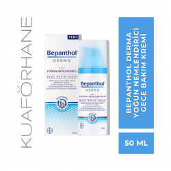 BEPANTHOL DERMA YOĞUN NEMLENDİRİCİ GECE BAKIM KREMİ 50 ML