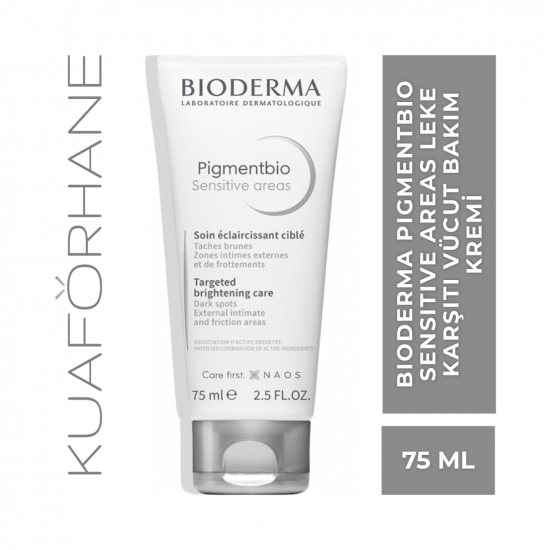 BIODERMA PIGMENTBIO  SENSITIVE AREAS LEKE KARŞITI VÜCUT BAKIM KREMİ 75 ML