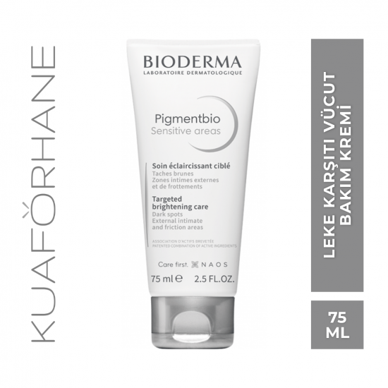 BIODERMA PIGMENTBIO  SENSITIVE AREAS LEKE KARŞITI VÜCUT BAKIM KREMİ 75 ML