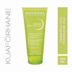 BIODERMA SEBIUM FOAMING GEL ACTIVE ARINDIRICI YÜZ TEMİZLEME  JELİ 200 ML