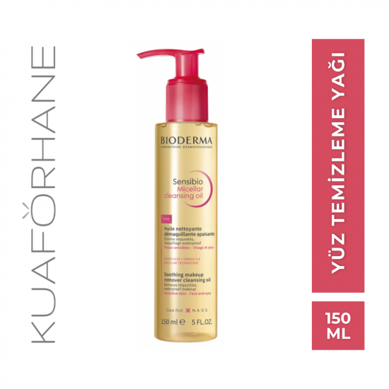 BIODERMA SENSIBIO MICELLAR CLEANSING OIL MISEL YÜZ TEMİZLEME YAĞI 150 ML