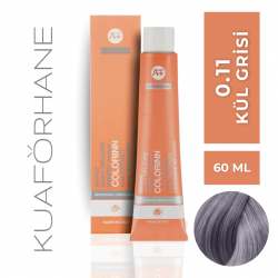 COLORINN PROFESSİONAL TÜP SAÇ BOYASI 60 ML 0.11KÜL GRİSİ