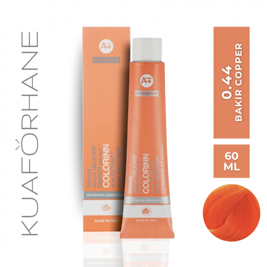 COLORINN PROFESSİONAL TÜP SAÇ BOYASI 60 ML 0.44 BAKIR
