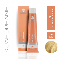 COLORINN PROFESSİONAL TÜP SAÇ BOYASI 60 ML 10 EKSTRA AÇIK SARI