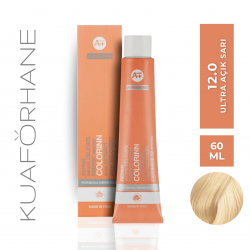 COLORINN PROFESSİONAL TÜP SAÇ BOYASI 60 ML 12.0 ULTRA AÇIK SARI