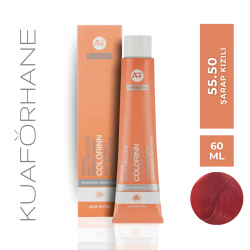 COLORINN PROFESSİONAL TÜP SAÇ BOYASI 60 ML 55.50 ŞARAP KIZILI