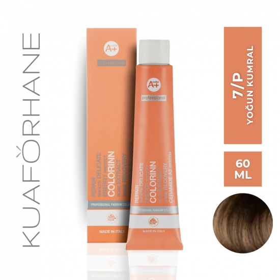 COLORINN PROFESSİONAL TÜP SAÇ BOYASI 60 ML 7/P YOĞUN KUMRAL
