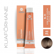 COLORINN PROFESSİONAL TÜP SAÇ BOYASI 60 ML 9.11 ÇOK AÇIK SARI YOĞUN KÜLLÜ