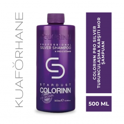 COLORINN PRO SILVER TURUNCULAŞMA KARŞITI MOR ŞAMPUAN 500 ML