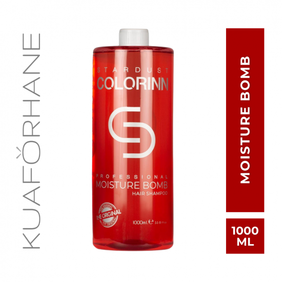 COLORINN MOISTURE BOMB SAÇ OLUŞUMUNU DESTEKLEYEN VE DÖKÜLMEYİ ENGELLEYEN ŞAMPUAN 1000 ML