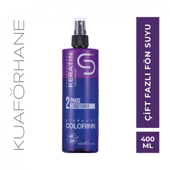 COLORINN KERATİN İÇERİKLİ ÇİFT FAZLI FÖN SUYU 400 ML