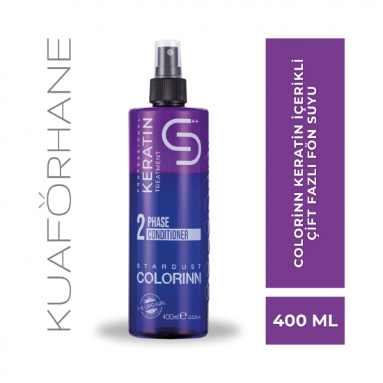 COLORINN KERATİN İÇERİKLİ ÇİFT FAZLI FÖN SUYU 400 ML