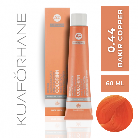 COLORINN PROFESSİONAL TÜP SAÇ BOYASI 60 ML 0.44 BAKIR