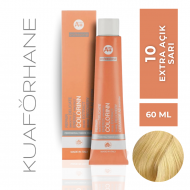 COLORINN PROFESSİONAL TÜP SAÇ BOYASI 60 ML 10 EKSTRA AÇIK SARI