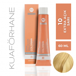 COLORINN PROFESSİONAL TÜP SAÇ BOYASI 60 ML 10 EKSTRA AÇIK SARI