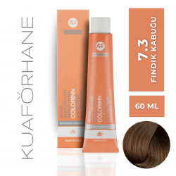 COLORINN PROFESSİONAL TÜP SAÇ BOYASI 60 ML 7.3 FINDIK KABUĞU