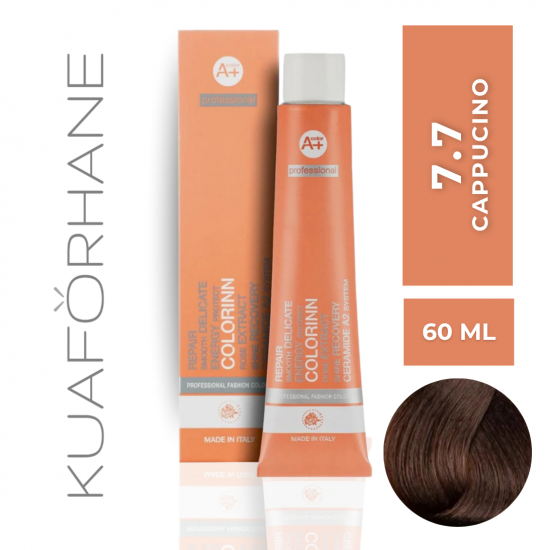 COLORINN PROFESSİONAL TÜP SAÇ BOYASI 60 ML 7.7 CAPPUCCİNO