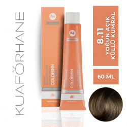 COLORINN PROFESSİONAL TÜP SAÇ BOYASI 60 ML 8.11 YOĞUN AÇIK KÜLLÜ KUMRAL
