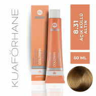 COLORINN PROFESSİONAL TÜP SAÇ BOYASI 60 ML 8.31 AÇIK KÜLLÜ ALTIN