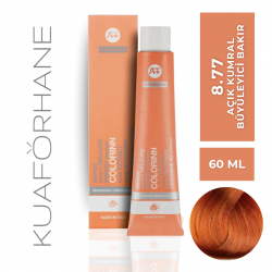 COLORINN PROFESSİONAL TÜP SAÇ BOYASI 60 ML 8.77 AÇIK KUMRAL BÜYÜLEYİCİ BAKIR