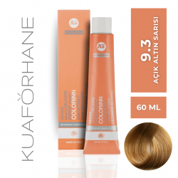 COLORINN PROFESSİONAL TÜP SAÇ BOYASI 60 ML 9.3 AÇIK ALTIN SARISI