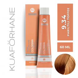 COLORINN PROFESSİONAL TÜP SAÇ BOYASI 60 ML 9.34 PARILTILI TOFFEE