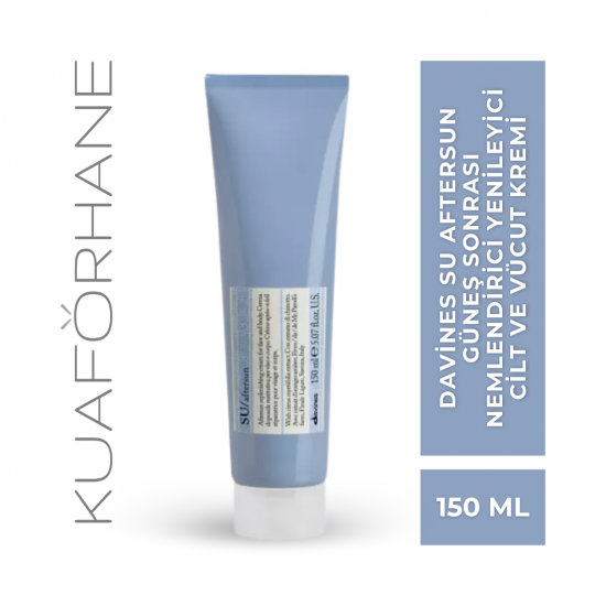 DAVİNES SU AFTERSUN GÜNEŞ SONRASI NEMLENDİRİCİ YENİLEYİCİ CİLT VE VÜCUT KREMİ 150 ML