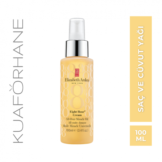 ELIZABETH ARDEN EIGHT HOUR CREAM ALL OVER MIRACLE OIL SAÇ VE VÜCUT YAĞI 100 ML