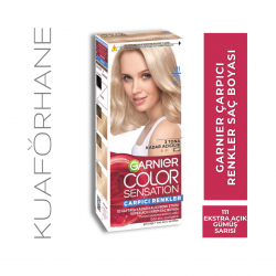 GARNIER ÇARPICI RENKLER SAÇ BOYASI EKSTRA AÇIK GÜMÜŞ SARISI 111