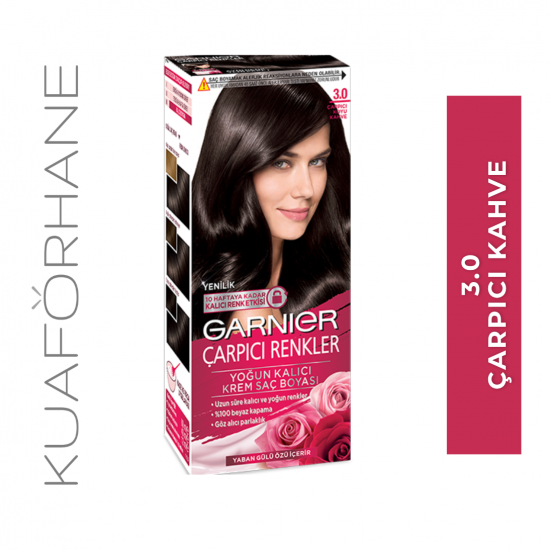 GARNIER ÇARPICI RENKLER SAÇ BOYASI ÇARPICI KOYU KAHVE 3.0
