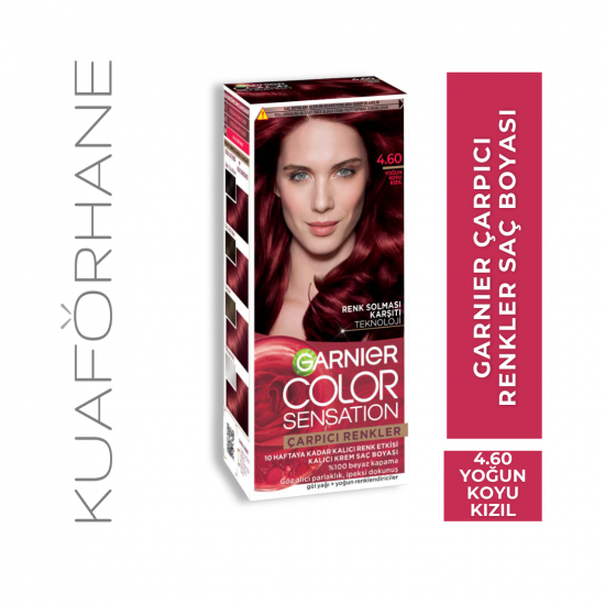 GARNIER ÇARPICI RENKLER SAÇ BOYASI YOĞUN KOYU KIZIL 4.60