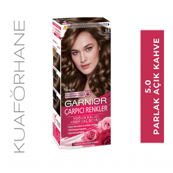 GARNIER ÇARPICI RENKLER SAÇ BOYASI PARLAK AÇIK KAHVE 5.0