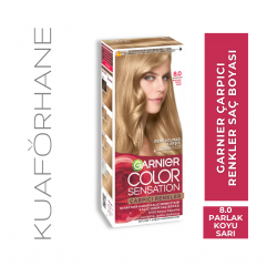 GARNIER ÇARPICI RENKLER SAÇ BOYASI PARLAK KOYU SARI 8.0