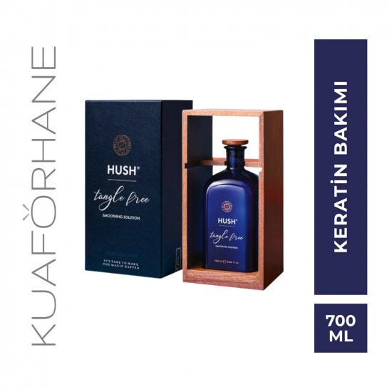 HUSH TANGLE FREE KALICI PÜRÜZSÜZLEŞTİRİCİ ELEKTRİKLENME KARŞITI KERATİN BAKIMI 700 ML