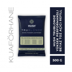 HUSH TRUBLONDE YÜKSEK PERFORMANSLI BEYAZ TOZ AÇICI REFİLL 500 GR