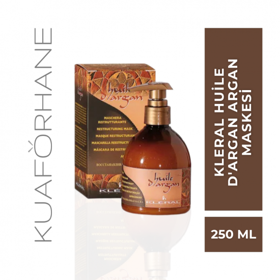 KLERAL HUİLE D'ARGAN  ONARICI  ARGAN MASKESİ 250 ML