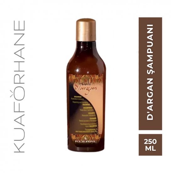 KLERAL HUİLE D'ARGAN  ONARICI VE NEMLENDİRİCİ ARGAN ŞAMPUANI 250 ML