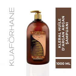 KLERAL HUİLE D'ARGAN  ONARICI VE NEMLENDİRİCİ ARGAN ŞAMPUANI 1000 ML