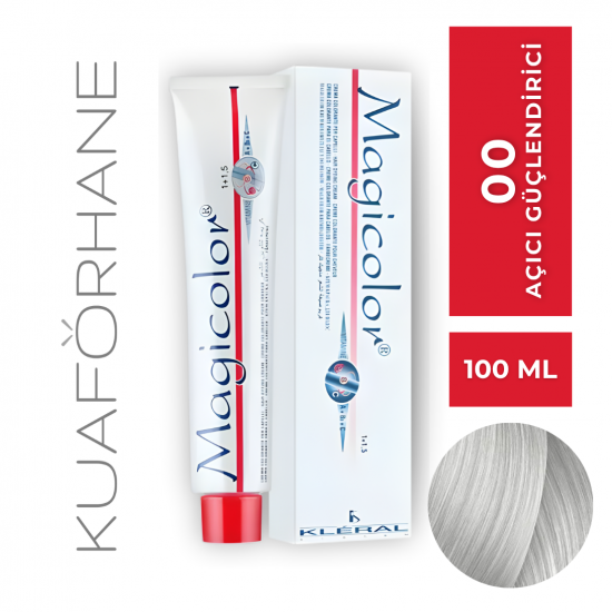 KLERAL MAGİCOLOR SAÇ BOYASI 100 ML   00. AÇICI GÜÇLENDİRİCİ