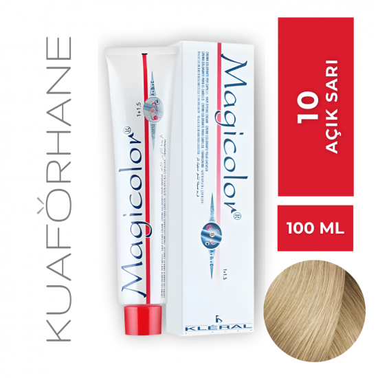 KLERAL MAGİCOLOR SAÇ BOYASI 100 ML 10 AÇIK SARI