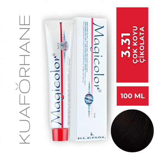 KLERAL MAGİCOLOR SAÇ BOYASI 100 ML 3.31 ÇOK KOYU ÇİKOLATA