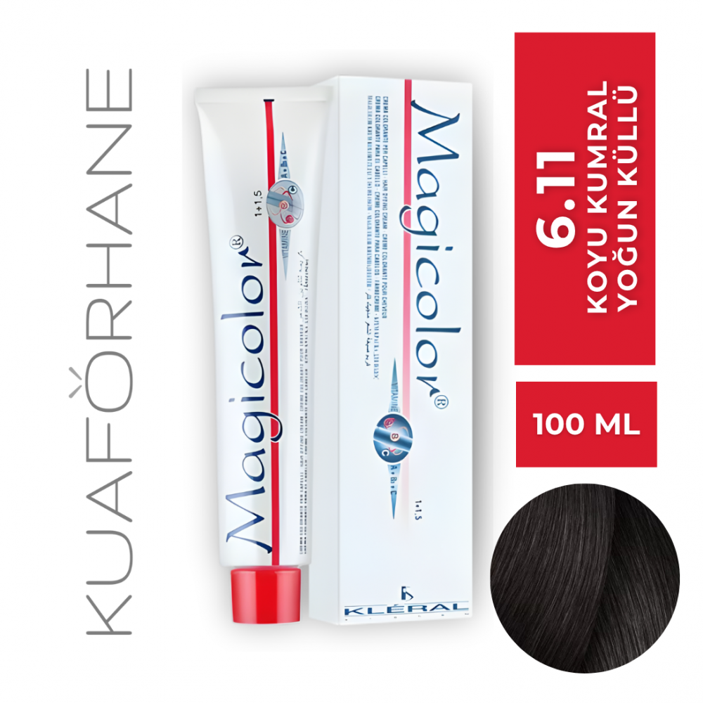 KLERAL MAGİCOLOR SAÇ BOYASI 100 ML 6.11 KOYU KUMRAL YOĞUN KÜLLÜ