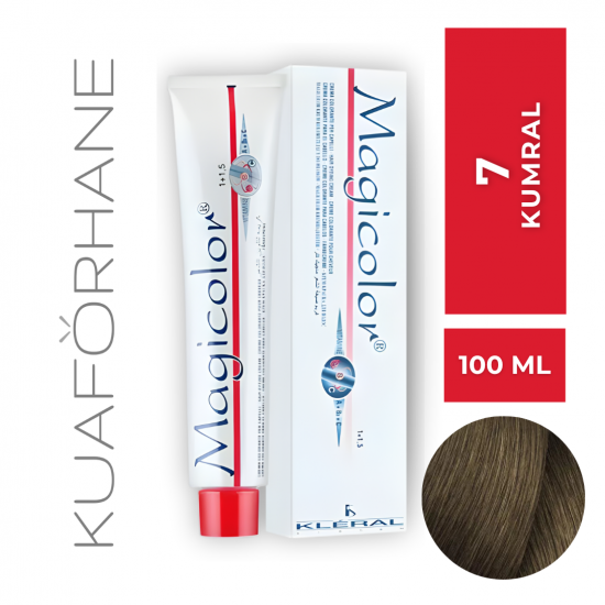 KLERAL MAGİCOLOR SAÇ BOYASI 100 ML 7 KUMRAL