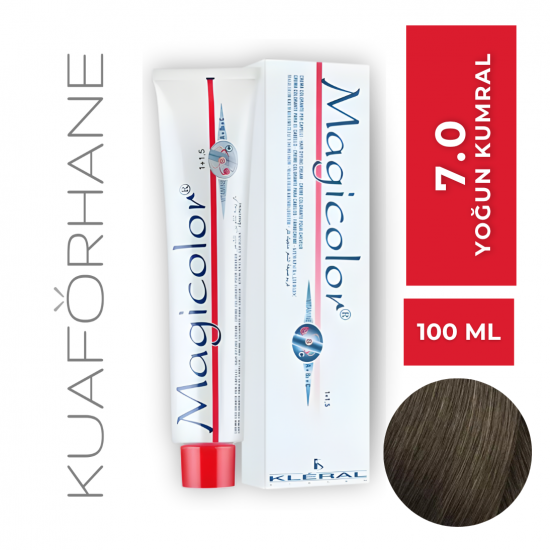KLERAL MAGİCOLOR SAÇ BOYASI 100 ML 7.0 YOĞUN KUMRAL