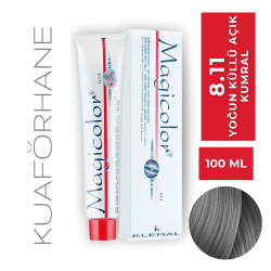 KLERAL MAGİCOLOR SAÇ BOYASI 100 ML 8.11 AÇIK KUMRAL YOĞUN KÜLLÜ